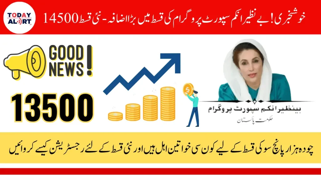 BISP Payment Increase 2026 Register Now For 14500 Payment